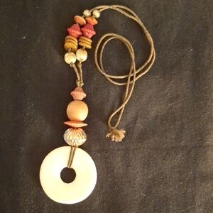 Bohemian Multicolor Pendant Necklace